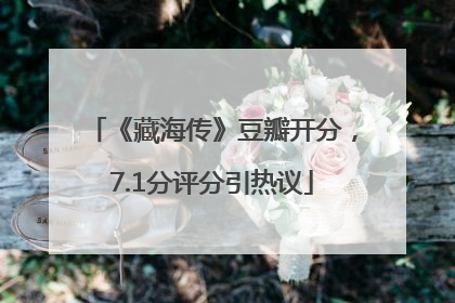《藏海传》豆瓣开分，7.1分评分引热议
