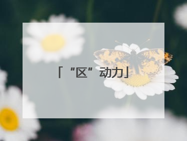 “区”动力
