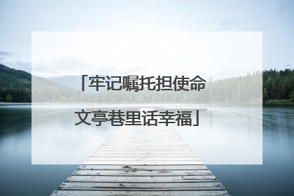 牢记嘱托担使命 文亭巷里话幸福