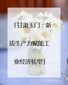 甘肃玉门：新质生产力赋能工业经济转型