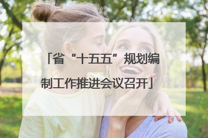 省“十五五”规划编制工作推进会议召开