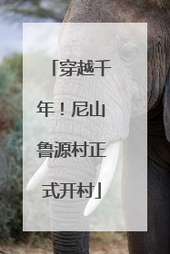 穿越千年！尼山鲁源村正式开村