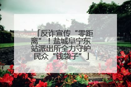 反诈宣传“零距离”！盐城阜宁东站派出所全力守护民众“钱袋子”