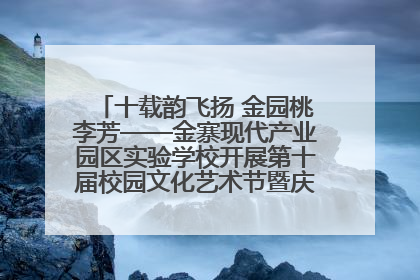 十载韵飞扬 金园桃李芳——金寨现代产业园区实验学校开展第十届校园文化艺术节暨庆“六一”系列活动