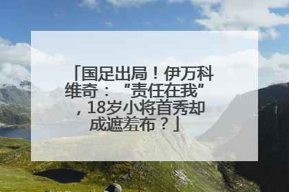 国足出局！伊万科维奇：“责任在我”，18岁小将首秀却成遮羞布？