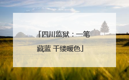 四川监狱：一笔藏蓝 千缕暖色