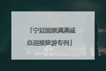 宁夏固原满满诚意迎接旅游专列