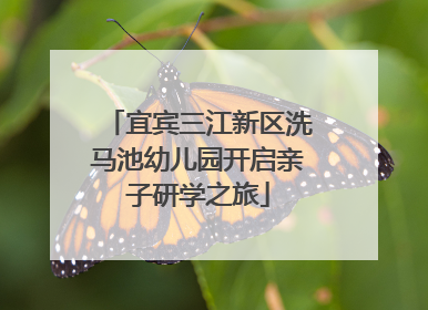 宜宾三江新区洗马池幼儿园开启亲子研学之旅