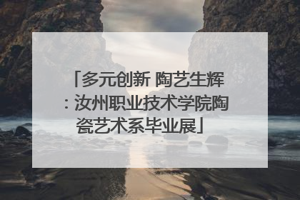 多元创新 陶艺生辉：汝州职业技术学院陶瓷艺术系毕业展