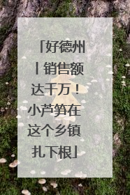 好德州丨销售额达千万！小芦笋在这个乡镇扎下根