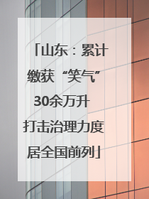 山东：累计缴获“笑气”30余万升 打击治理力度居全国前列