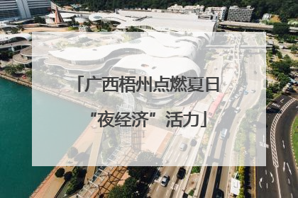广西梧州点燃夏日“夜经济”活力
