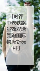 时评：中老铁路量效双增领跑国际物流新标杆