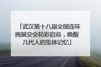 武汉第十八届全国连环画展交会精彩启幕，唤醒几代人的集体记忆
