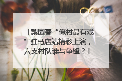 梨园春“俺村最有戏”驻马店站精彩上演，六支村队谁与争锋？