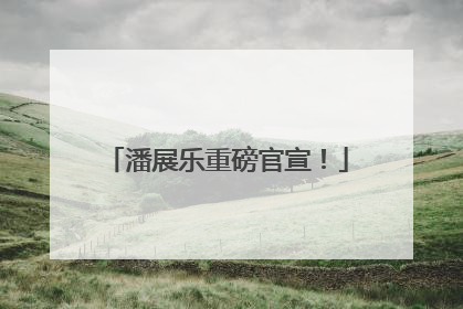 潘展乐重磅官宣！