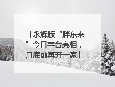 永辉版“胖东来”今日丰台亮相，月底前再开一家