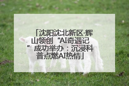 沈阳沈北新区·辉山领创“AI奇遇记”成功举办：沉浸科普点燃AI热情