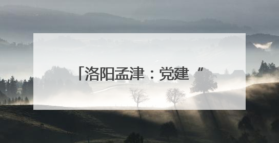 洛阳孟津：党建“绣花针”穿起基层治理“千条线”