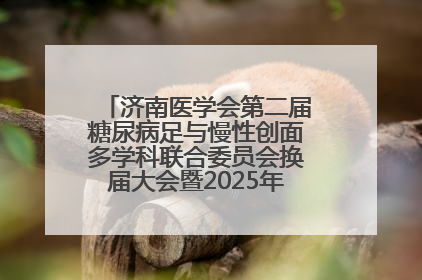 济南医学会第二届糖尿病足与慢性创面多学科联合委员会换届大会暨2025年学术年会成功举行