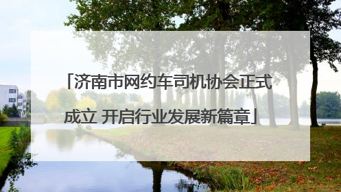 济南市网约车司机协会正式成立 开启行业发展新篇章