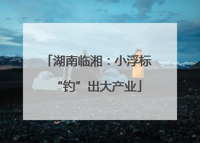 湖南临湘：小浮标“钓”出大产业