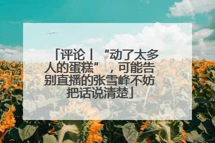 评论丨“动了太多人的蛋糕”，可能告别直播的张雪峰不妨把话说清楚