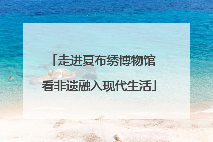 走进夏布绣博物馆 看非遗融入现代生活