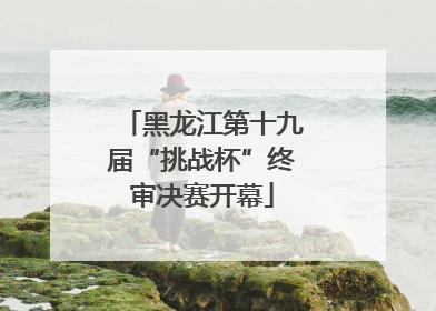 黑龙江第十九届“挑战杯”终审决赛开幕