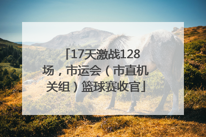 17天激战128场，市运会（市直机关组）篮球赛收官